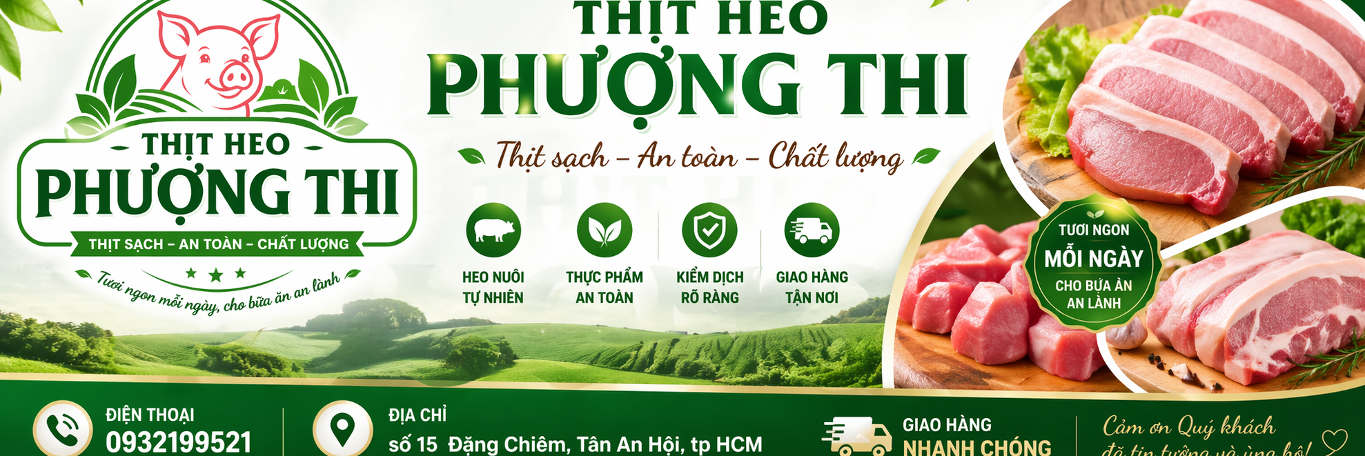 Thịt Heo Củ Chi – Thịt Heo Phượng Thi